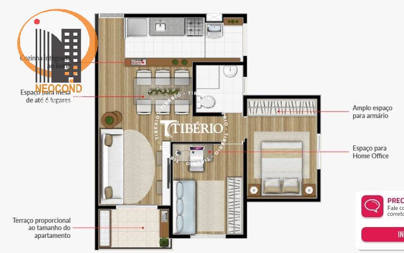 Apartamento, 2 quartos - Foto 37